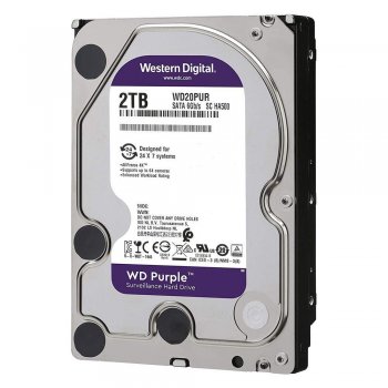 HD WD Purple 2TB, 3.5'SATA - WD20PURZ